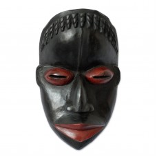 GIRL'S INITIATION Cote d'Ivoire Authentic African Mask   382528144888